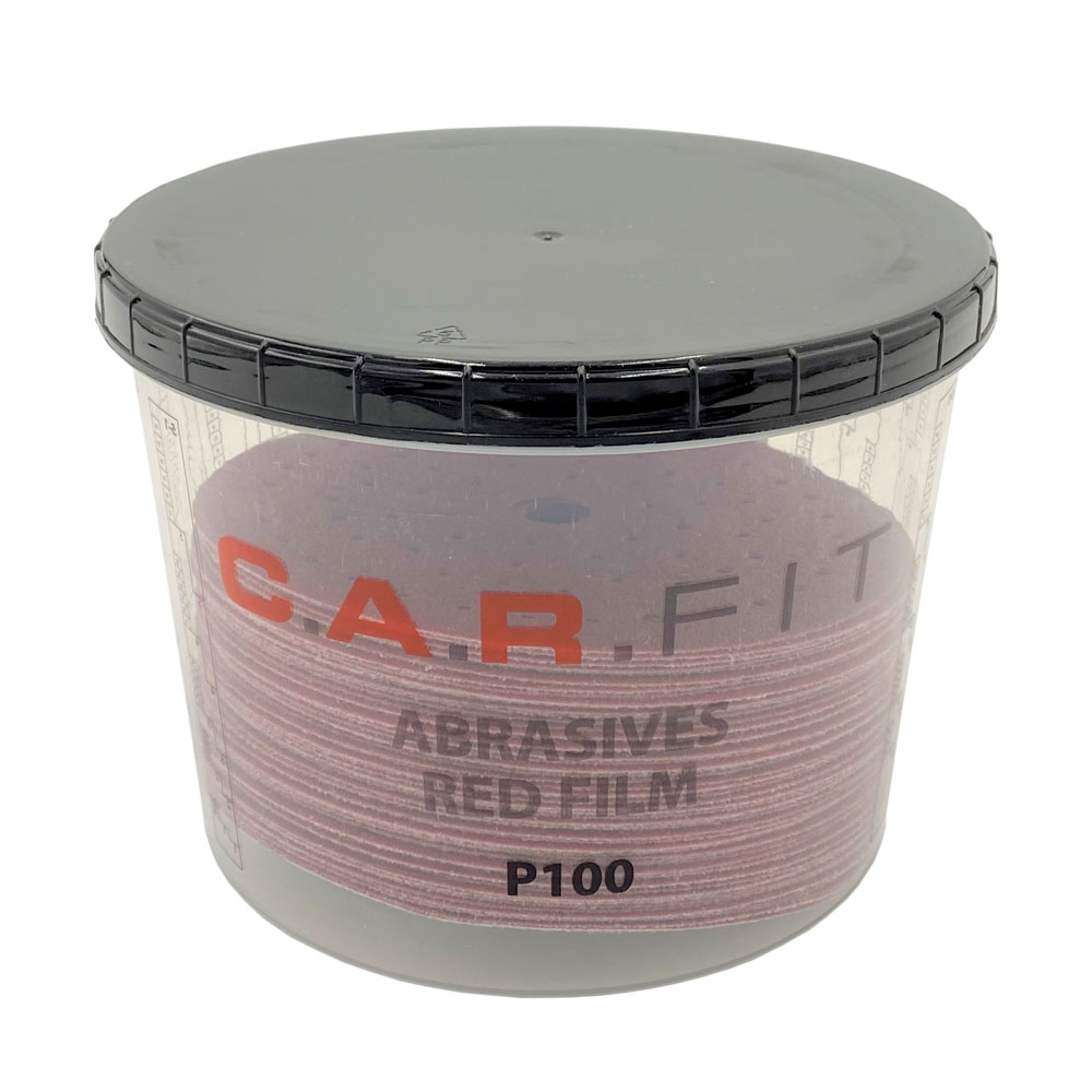 Disque abrasif à FILM ROUGE ref: 6-500-XXXXX