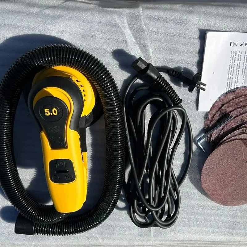 Gold seller Ponceuse orbitale aléatoire de feuilles électriques, rectifieuse, ponceuse pour le travail du bois, outil de ponçage